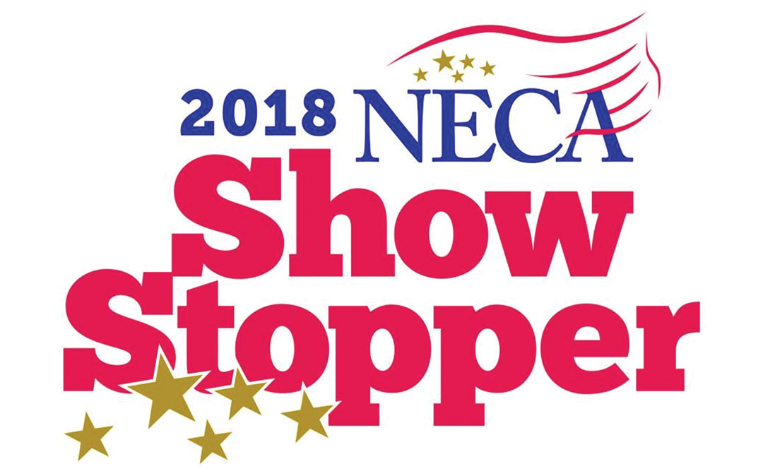 2018 NECA Show Stopper Award logo