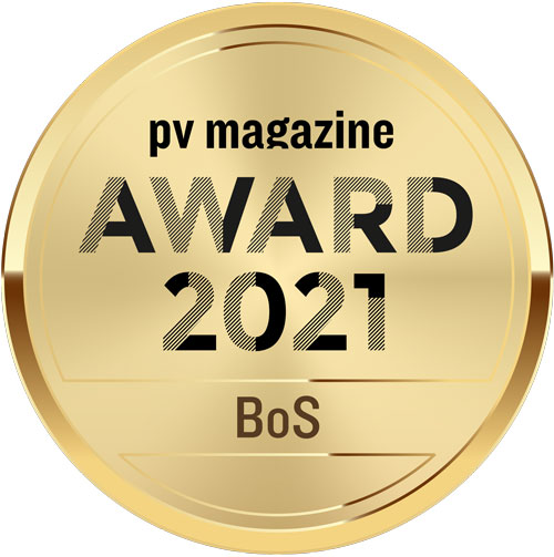 PV Magazine Award image for Best of Show 2021